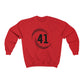 #41 Dot Swirl Design Crew Neck Sweatshirt