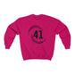 #41 Dot Swirl Design Crew Neck Sweatshirt