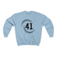 #41 Dot Swirl Design Crew Neck Sweatshirt