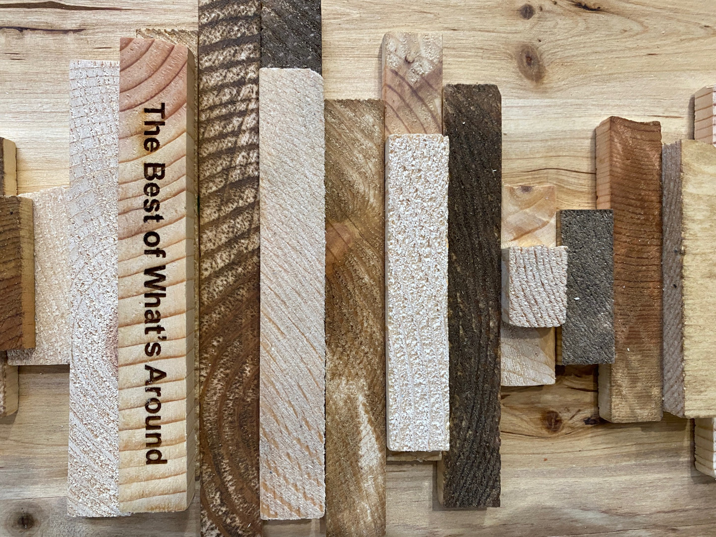 Industrial style 3D Sound Wave Art