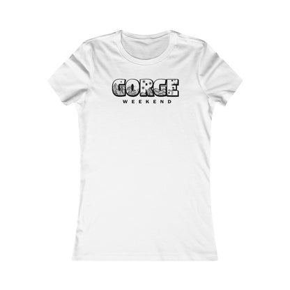 Funny The Way The Gorge Is  Women's Cut Tee