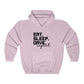 Eat Sleep Repeat  Hoodie