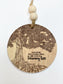 Dreaming Tree Wood Circle Hanger 5.5 inches