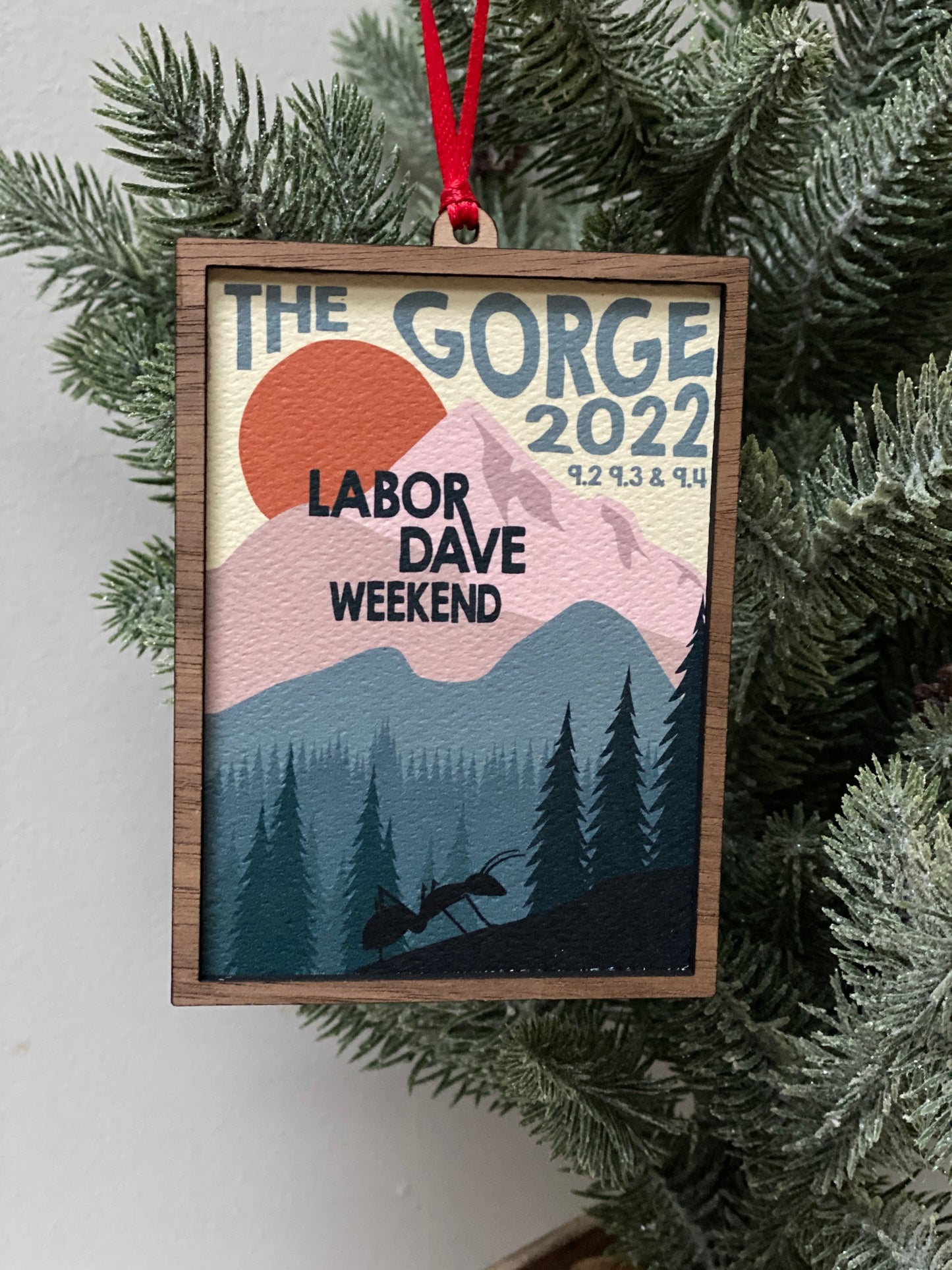 The Gorge 2022 Wood & Print