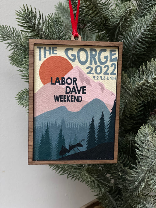 The Gorge 2022 Wood & Print