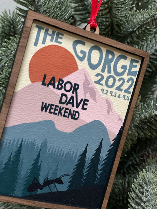 The Gorge 2022 Wood & Print