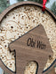 Love My Dog Personalized Layered ornament