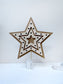 Light Up Wood Tree Topper