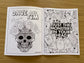 Black Cat Changing Colors Coloring Book Version 3
