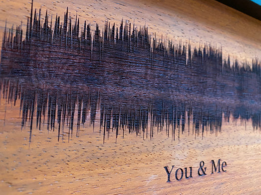 You and Me, Sound Wave, Wall Art