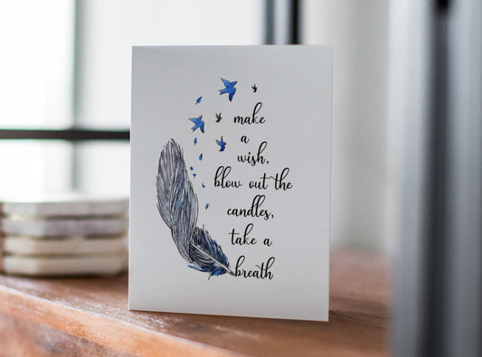 Make a Wish Birthday Card