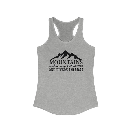 Mountains and Oceans Tank Top