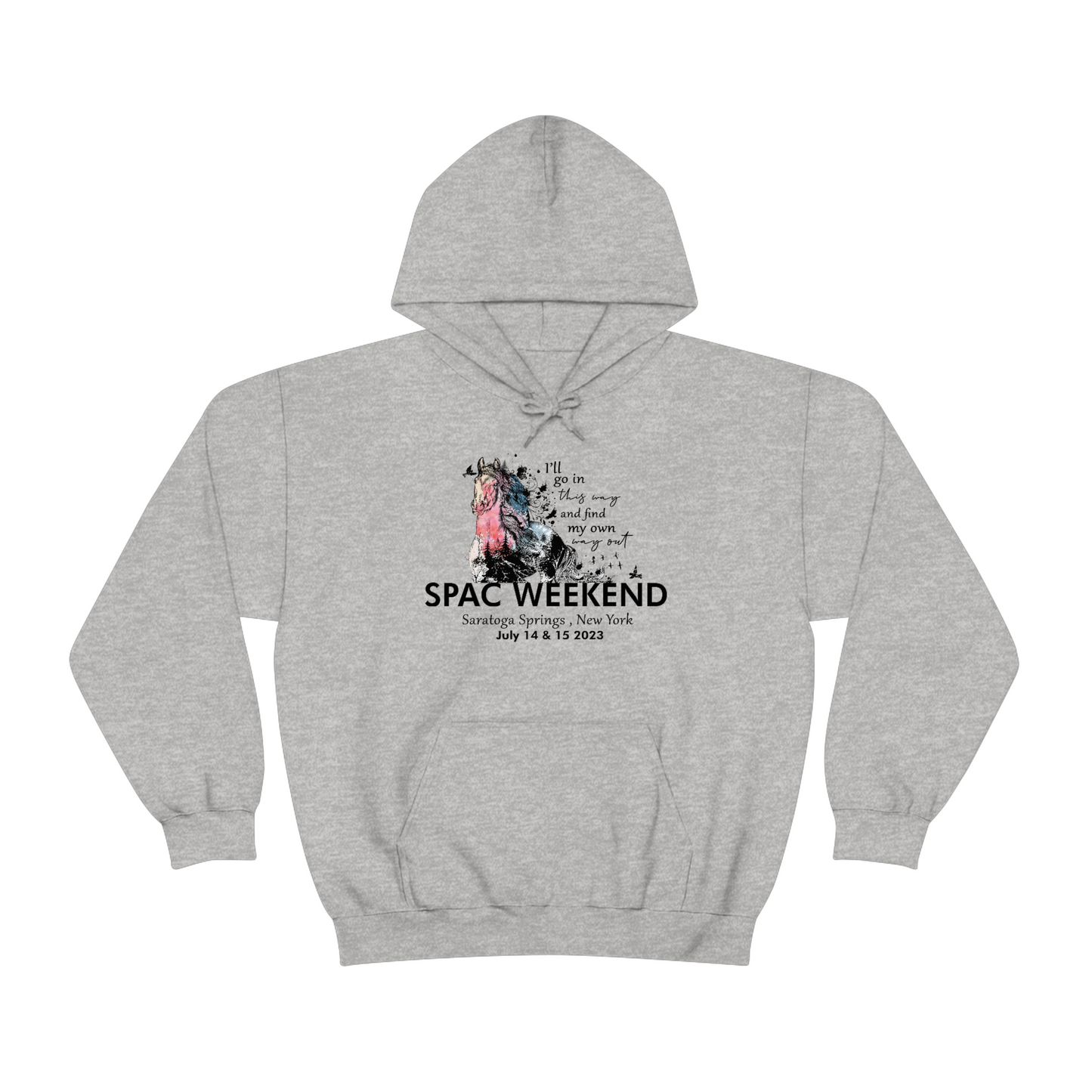 SPAC Wild Horse 2023 Hoodie *with setlist