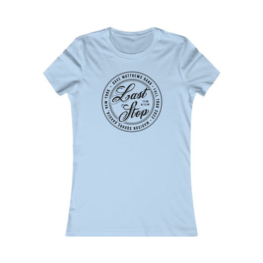 MSG Last Stop Logo Style 2022 Women's Cut **With Setlist