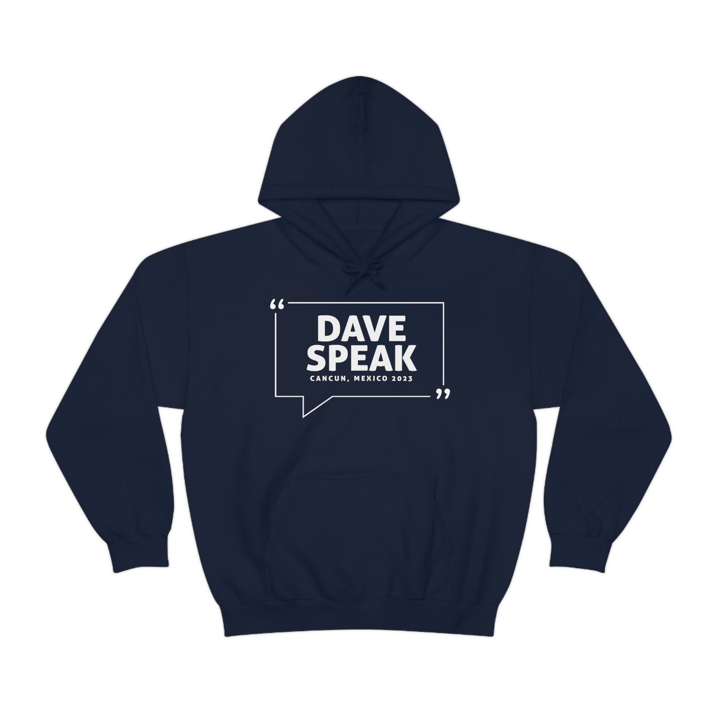 Dave Speak Mexico 2023 W/Back Printing