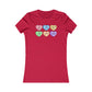 Valentines Hearts Woman's Tee