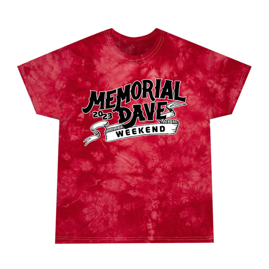 Memorial Dave Weekend 2023 Tie Dye Designs w/set list