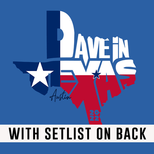 Texas 2022 Flag Design (3 styles with setlist)