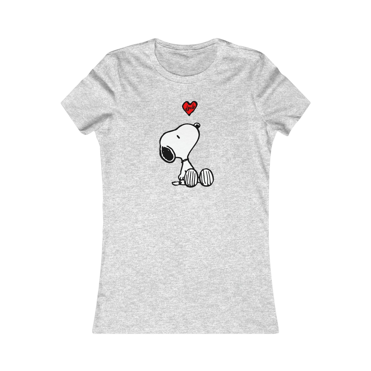 Snoopy Heart Woman's Tee