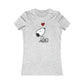 Snoopy Heart Woman's Tee