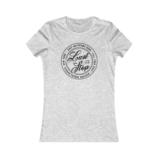 MSG Last Stop Logo Style 2022 Women's Cut **With Setlist