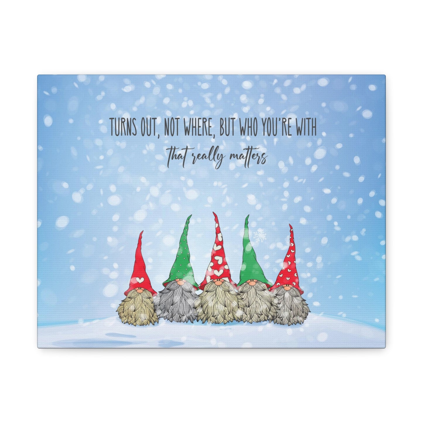 That Really Matters Christmas Canvas