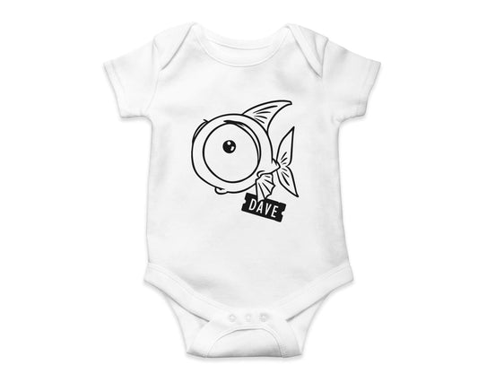 Big Eyed Fish Onesie