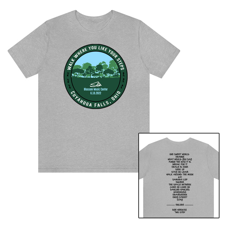 Blossom Music Center 2022  W/SET LIST