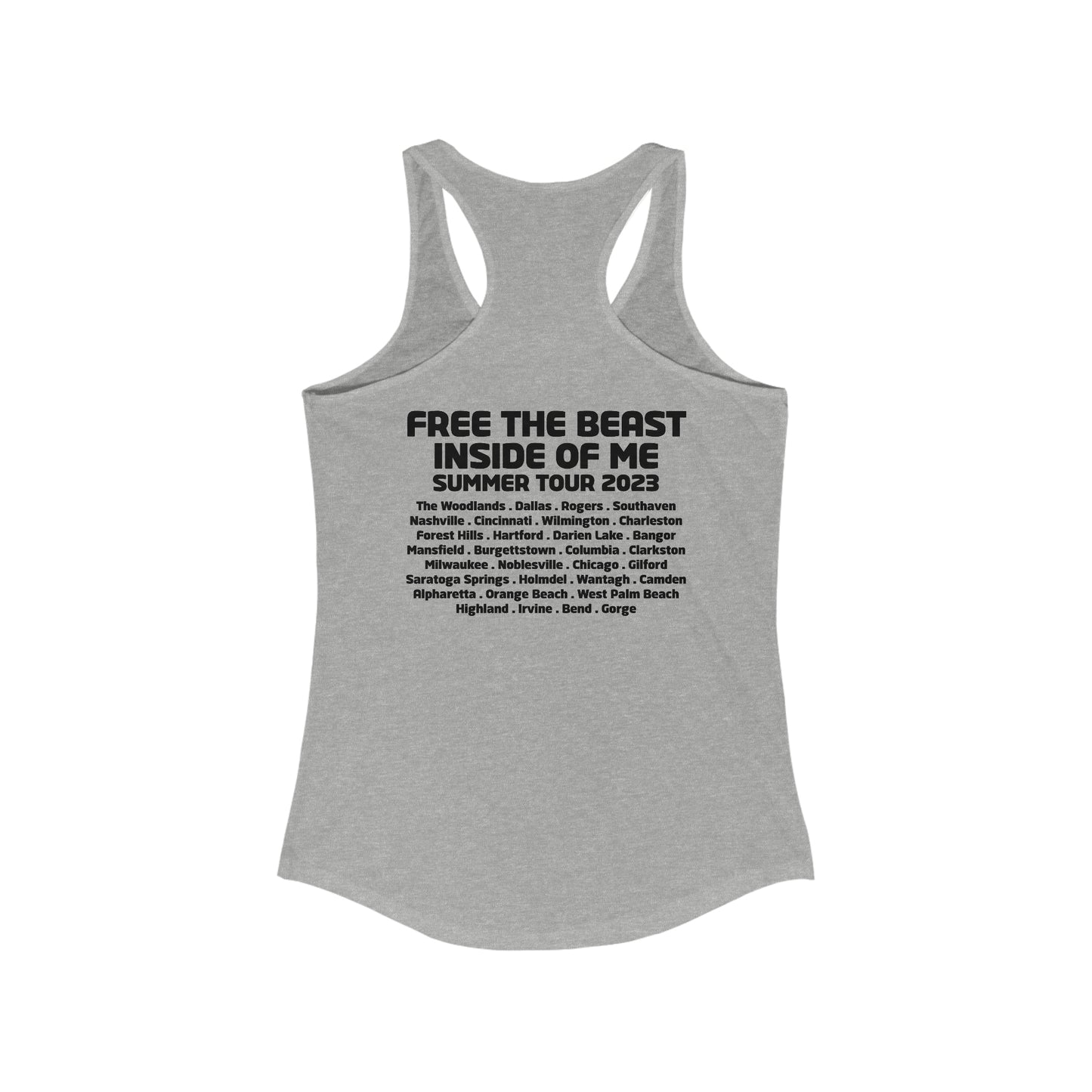 Bring That Beat Back 2023 *With Locations On Back Tank Top