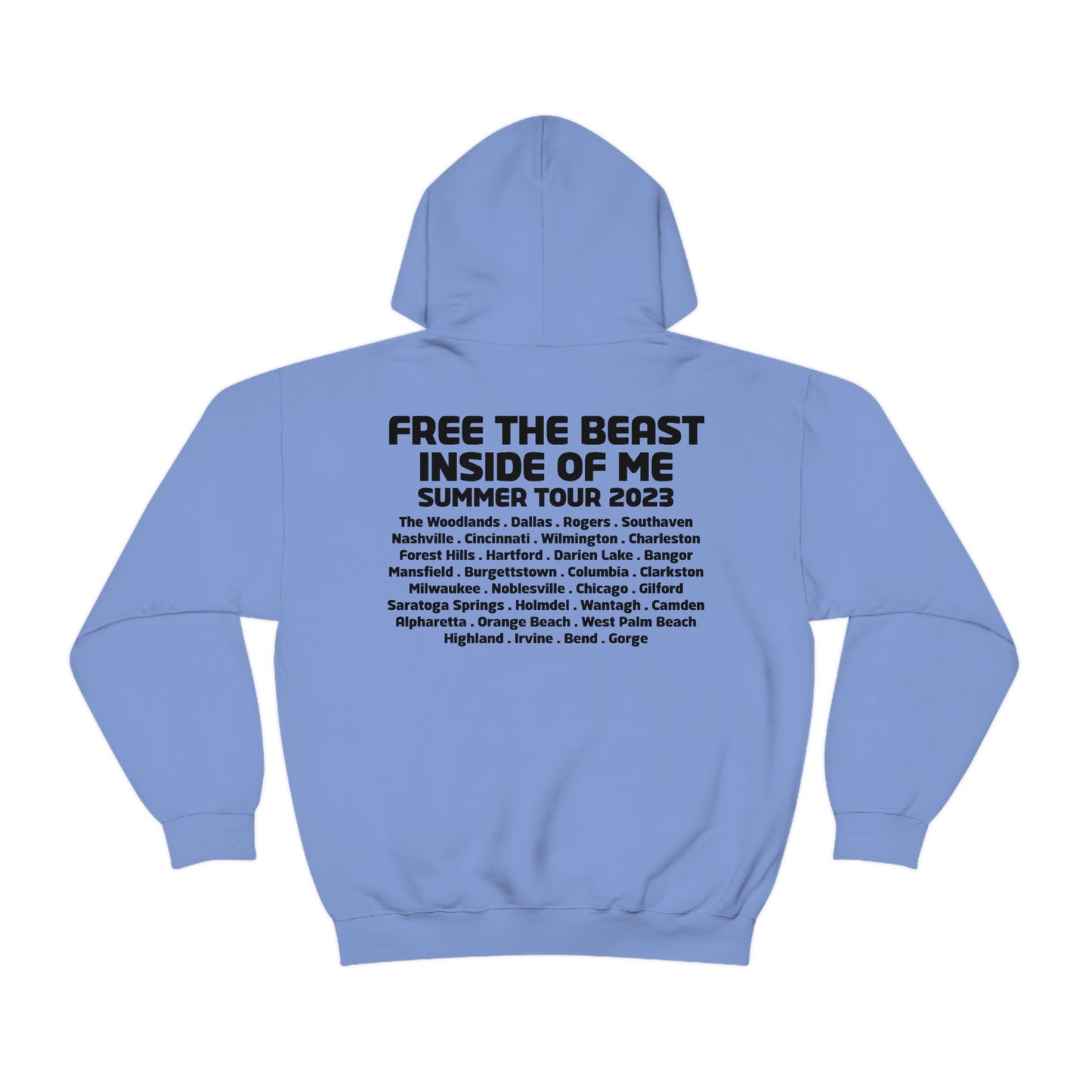 Bring That Beat Back 2023 *With Locations On Back Hoodie