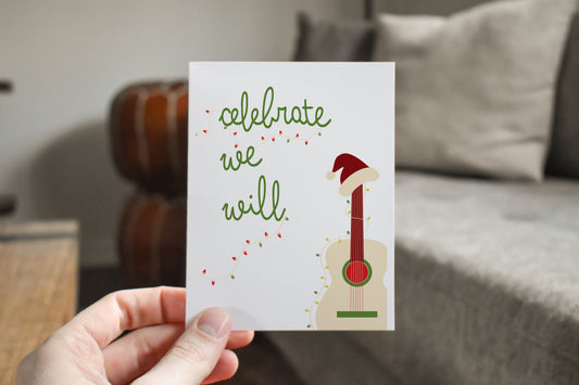 Celebrate We Will Guitar 5 Card Bundle