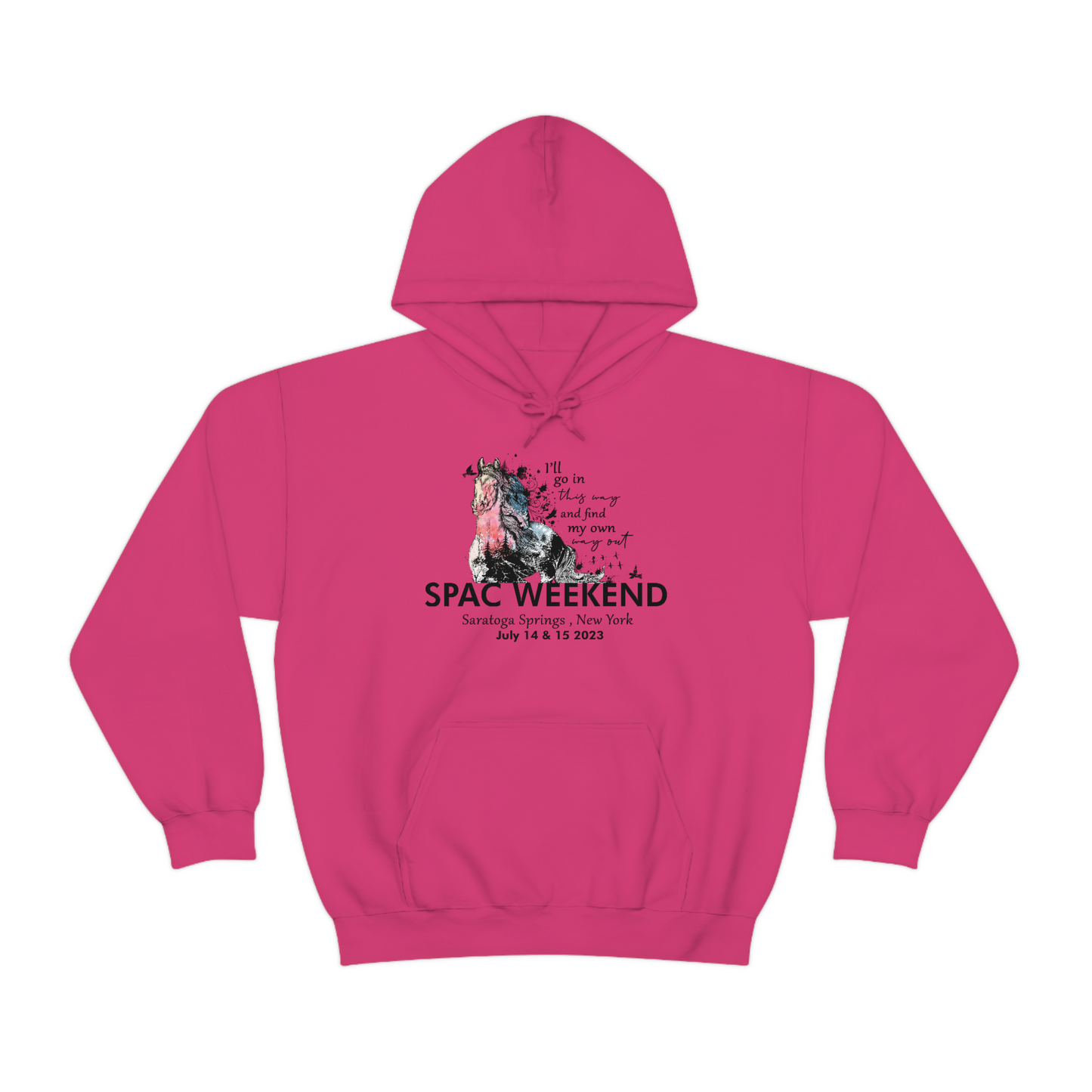 SPAC Wild Horse 2023 Hoodie *with setlist