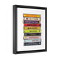 Retro Cassettes Collection DMB Gallery Wrapped Canvas Print