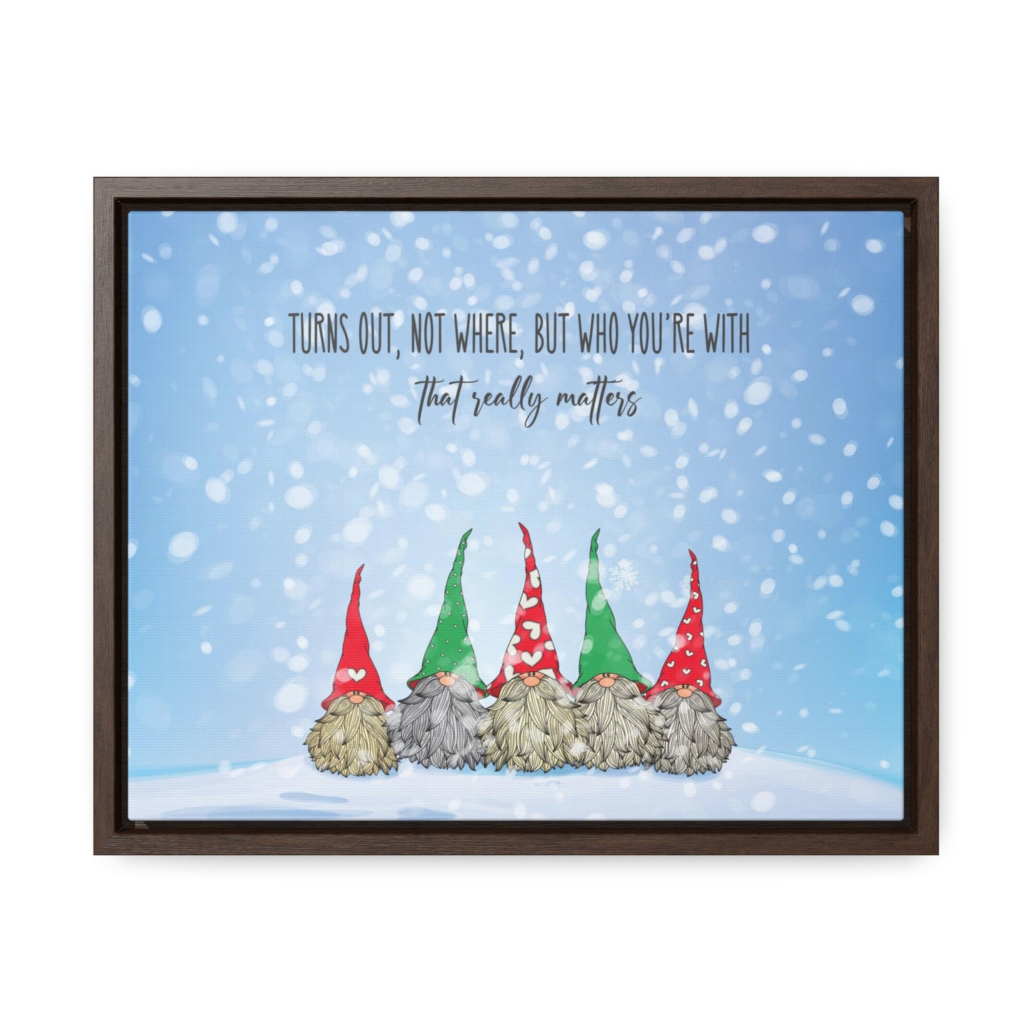 That Really Matters Christmas Canvas