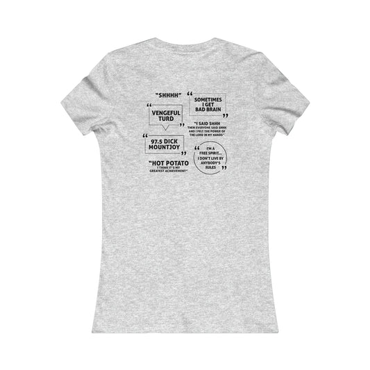 Dave Speak Mexico 2023 W/Back Printing (Woman's Cut)