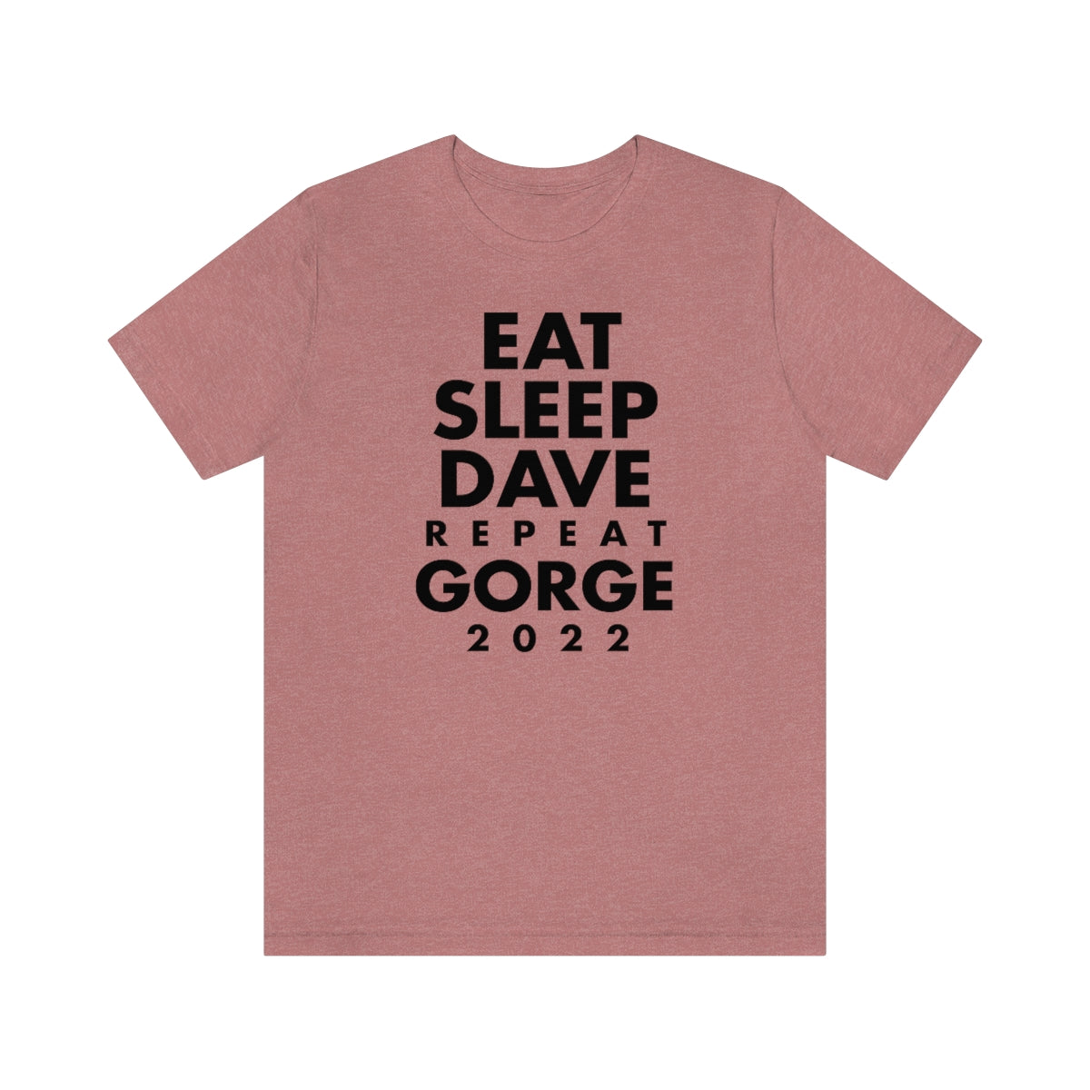 Eat Sleep Dave repeat Gorge (No Set List)