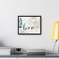 I Make My Home Christmas Canvas