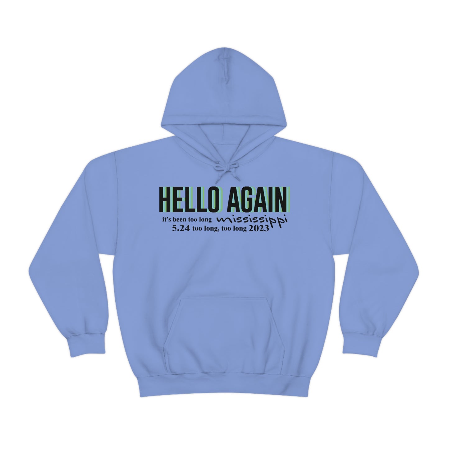 Mississippi 2023 Hoodie w/set list