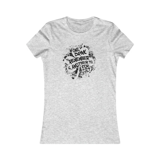One Drink Splatter Clover Women's Cut