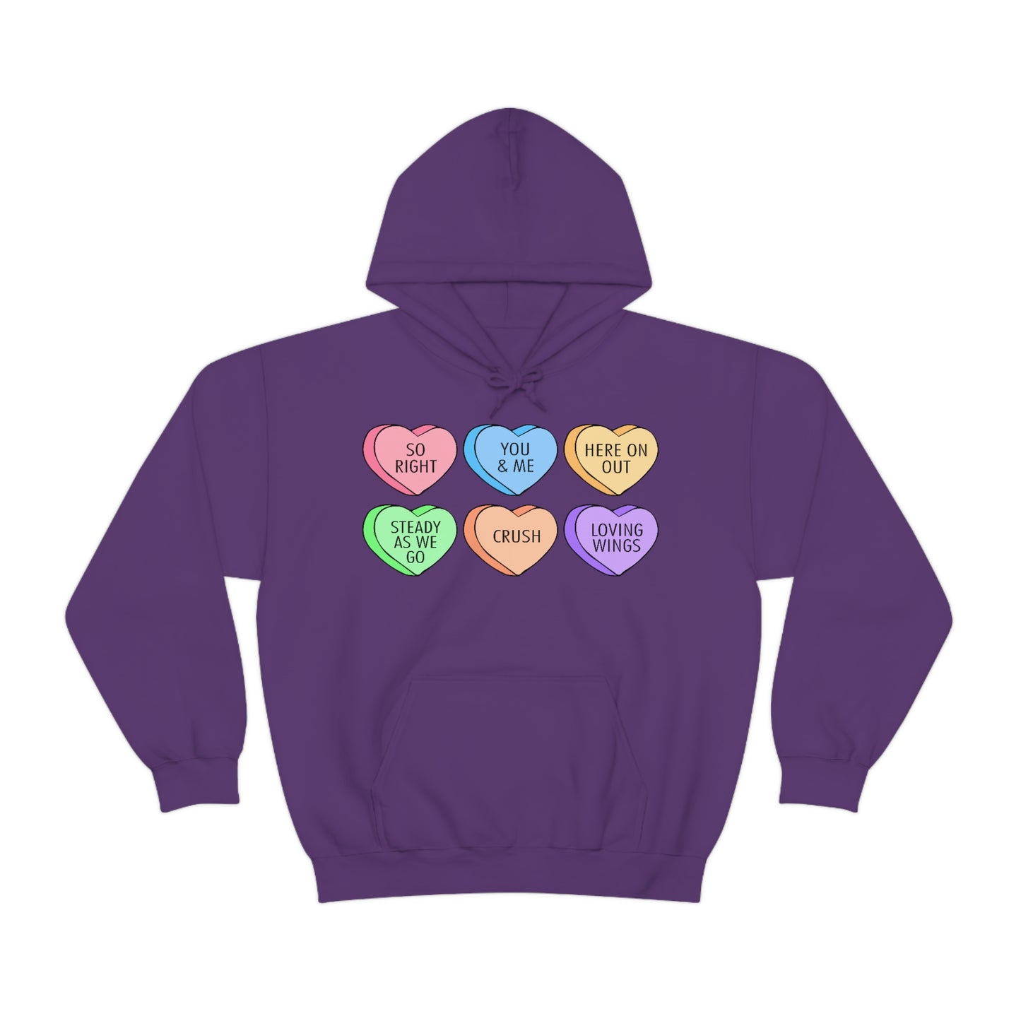 Valentines Hearts Hoodie