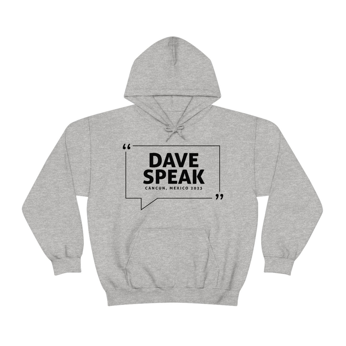 Dave Speak Mexico 2023 W/Back Printing