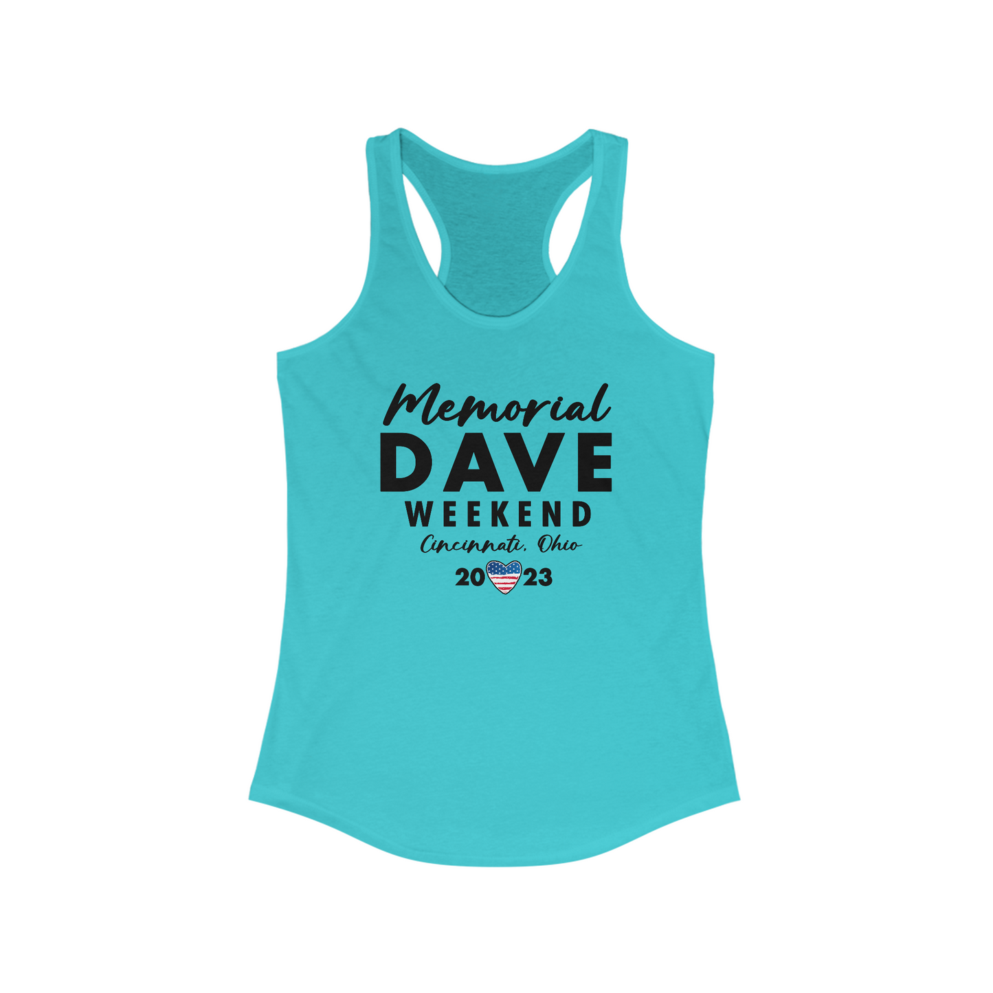 Memorial Dave Ohio 2023 Tank Top w/set list
