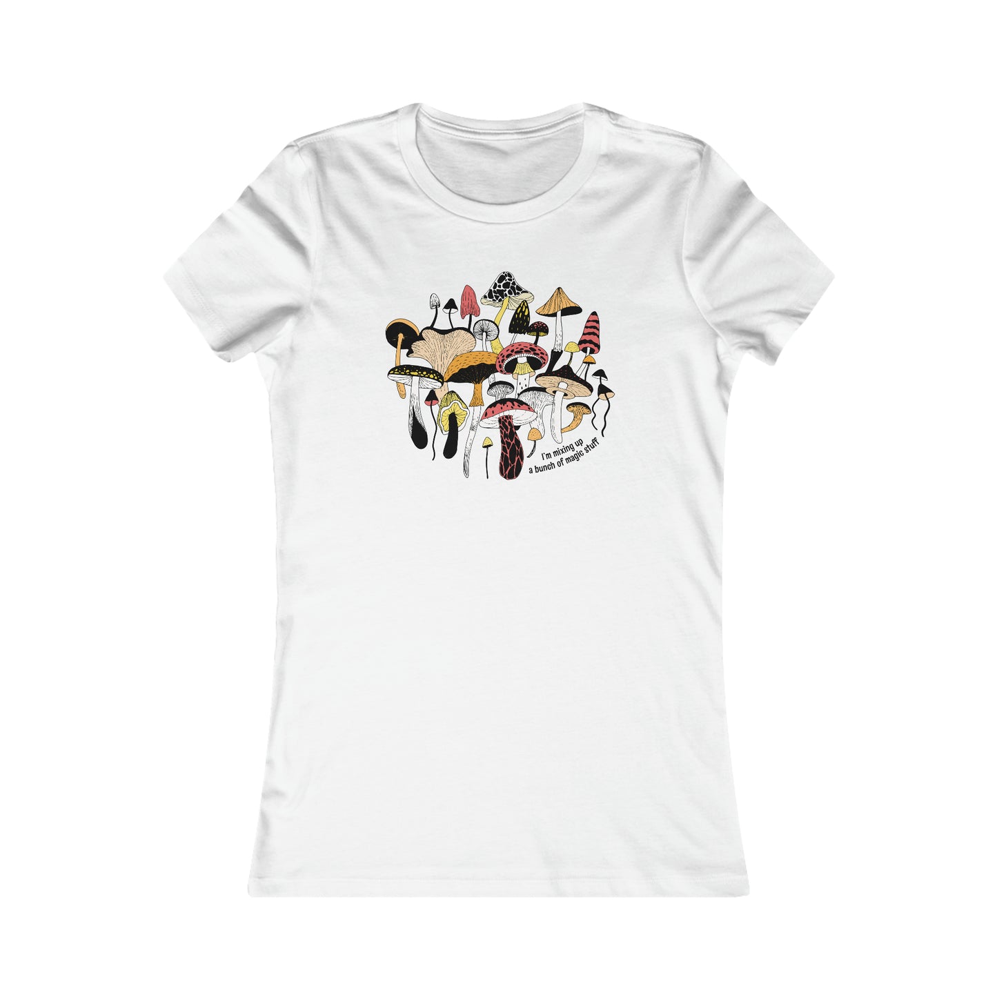 Magic Mushrooms Women's Cut