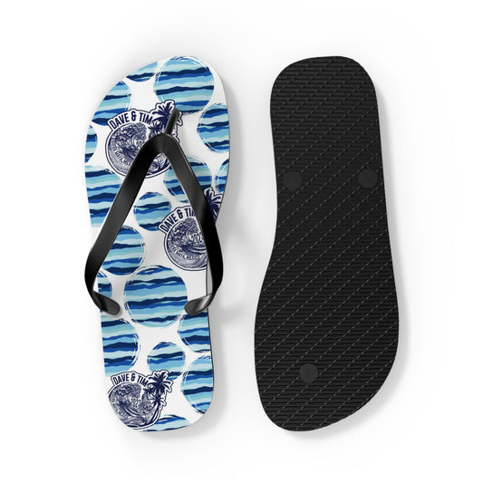 Mexico Waves Flip Flops