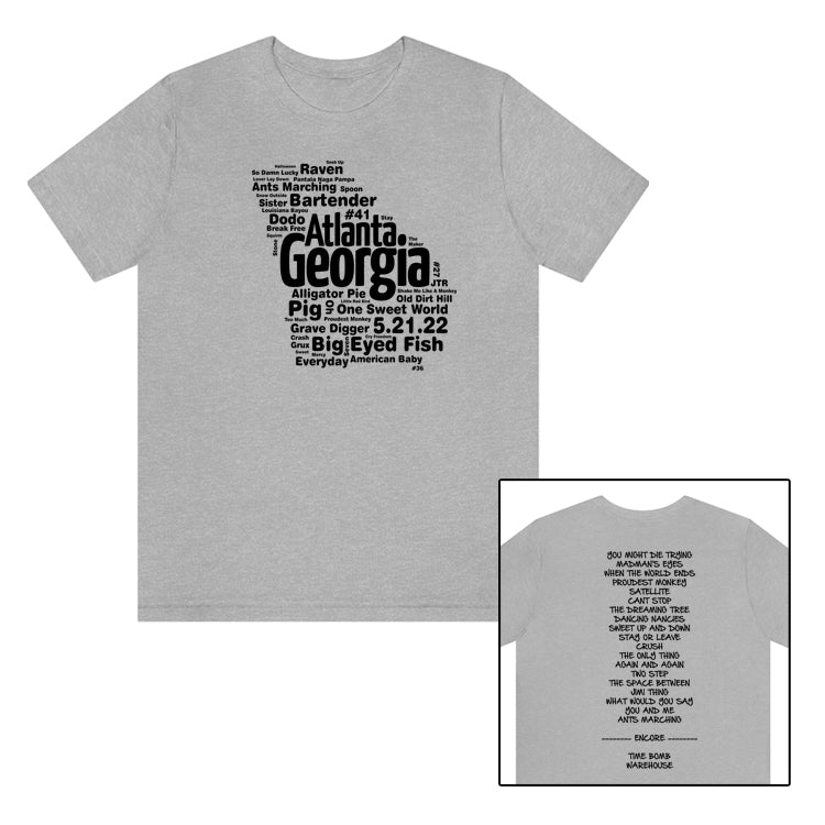 Atlanta Georgia 2022  W/SET LIST