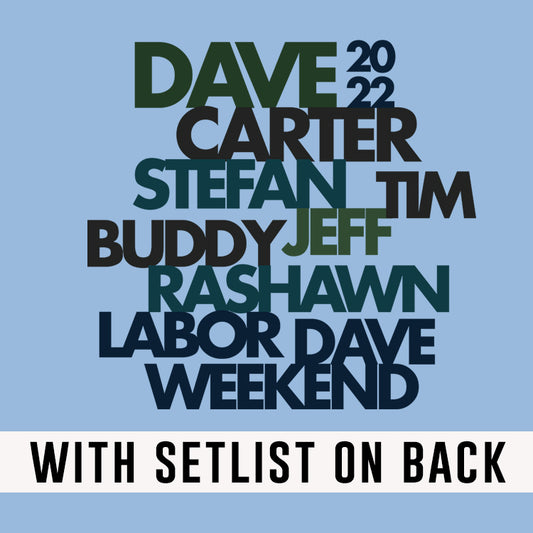 Names 2022 Gorge (w/set list)