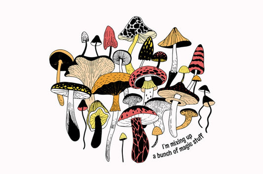 Magic Stuff Lyric Art Print