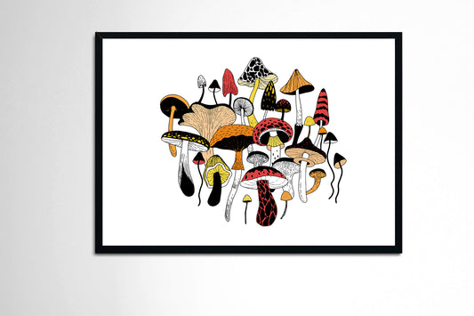 Magic Stuff Color Art Print