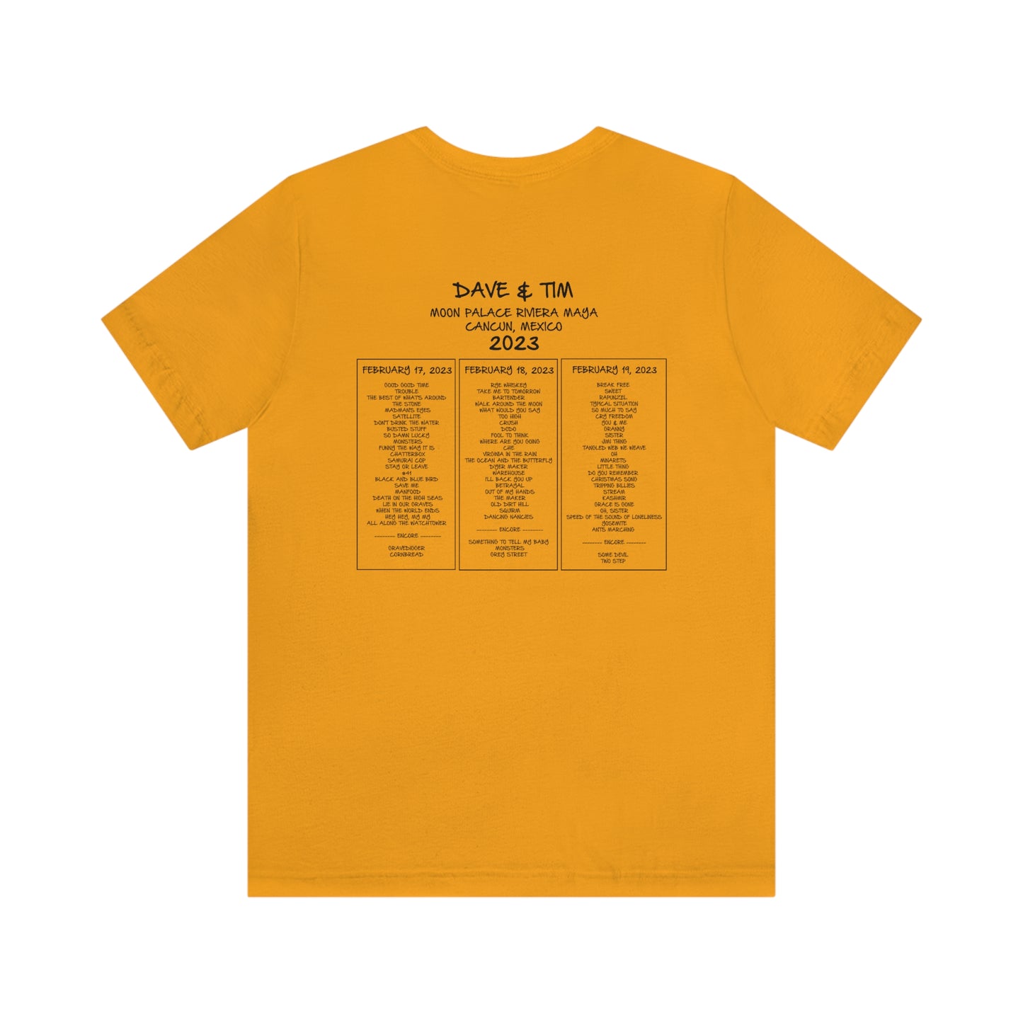 D&T Sunny Days 2023 W/SET LIST