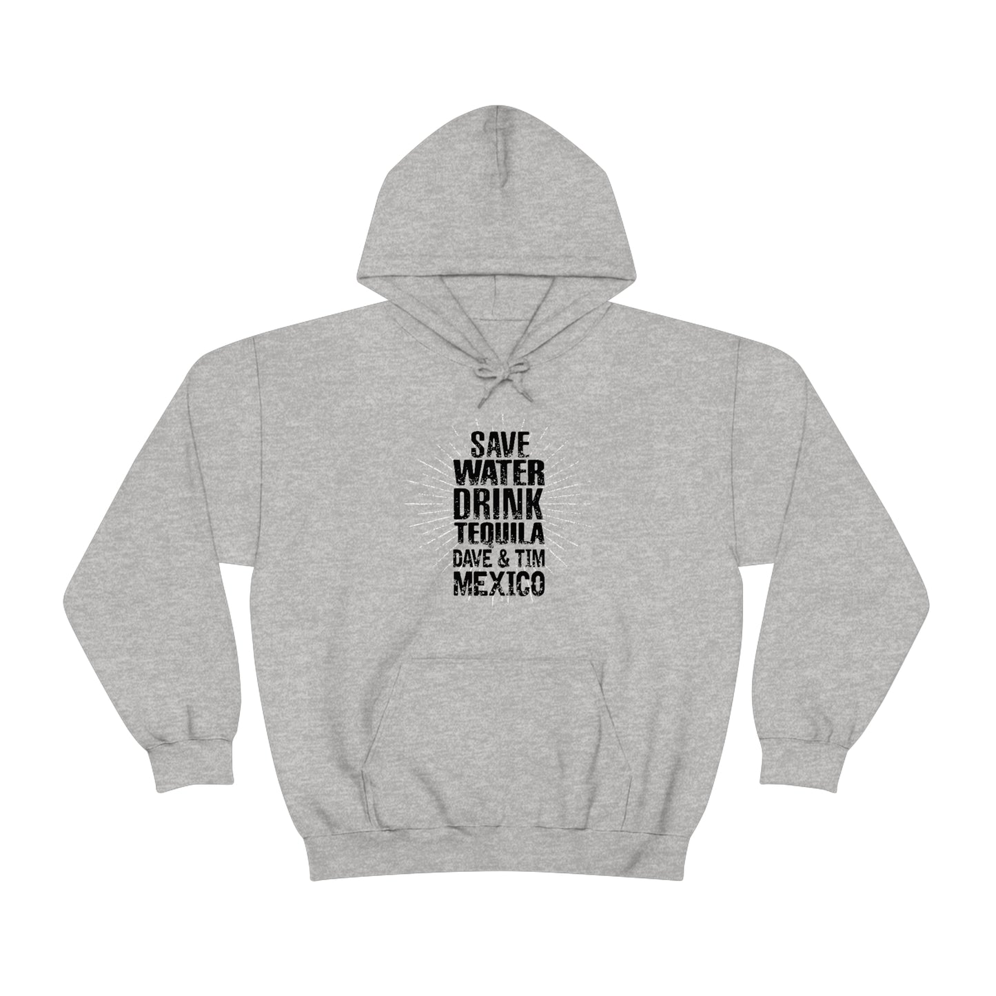 Save Water Mexico W/SET LIST Hoodie